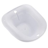 Sitz Baths Portable Bidet, Fits on Toilet, Smooth Contoured Plastic,Avoid Squatting for Pregnant Women, Hemorrhoids Patients on The Toilet