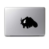 Appa Flying Bison Shadow Avatar for MacBook Air Pro Laptop Tablet Decal Sticker