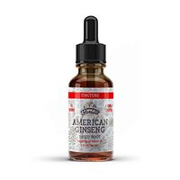 American Ginseng Tincture Extract, Organic American Ginseng (Panax Quinquefolius) Dried Root Supplement, Non-GMO in Cold-Pressed Organic Vegetable Glycerin 700 mg, 4 oz (120 ml)