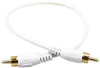 Legrand - On-Q CM1018 Audio Mini Patch Cable (1 ft) White