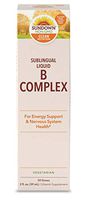 Sundown Vitamin B-12 Complex Sublingual Liquid, 2 Ounces