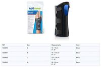 Actimove Manus Wrist Stabilizer Right/Left Medium Black