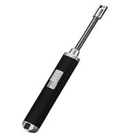 Sundlight Lighter, Electronic USB Charging Battery Lighter Windproof Aluminum Arc Igniter Lighter for Outdoor BBQ Kitchen Candles Fireworks Camping
