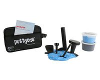 Puttycise TheraPutty Economy Set, 5 Tools, 2 x 1 lb. Putties, Hard (Blue and Black)