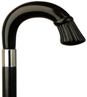 Crown Nose Crook Cane Black Maple Shaft, Shell Handle  -Affordable Gift! Item #DHAR-9120839