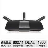 Linksys AC1900 Wi-Fi Wireless Dual-Band+ Router with Gigabit & USB 3.0 Ports, Smart Wi-Fi App Enabled to Control Your Network from Anywhere (EA6900) (Renewed)