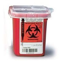 Bioharzard Needle and Sharp Object Safety Container - 1 Pint by OakTree