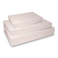 White Apparel Box 11" X 8-1/2" X 1 3/4" | Quantity: 100 Width 8 1/2