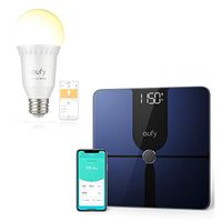 eufy Smart Scale P1 | eufy Lumos Smart Bulb by Anker- White