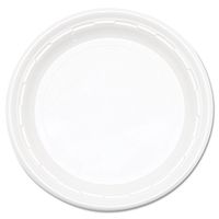 Dart 10PWF Famous Service Impact Plastic Dinnerware, Plate, 10 1/4" dia, White (Case of 500)