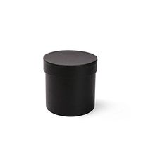 BBC Mini Flower Bouquet Box Florist Shop Supplies Gift Packaging With Lid 1 Pcs (Black)