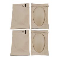 Healifty Compression Arch Support Sleeves Sock with Comfort Gel Pad Cushions Arch Brace for Flat Feet Plantar Fasciitis Sleeves Shoe Insert Insole 2 Pairs