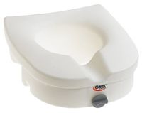Carex E-Z Lock Raised Toilet Seat by Carex Health Brands