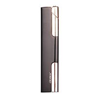 Metal Jet Torch Windproof Lighter Women's Cigarette Lighter Color Random(Item Will Come Without Butane)