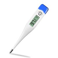 Digital Body Thermometer Rectal and Oral Temperature with Accurate and Fast Readings LCD Display Precision Measuring Tool for for Newborns, Babies, Kids, and Adults