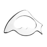 LOPTON Stainless Steel Gua Sha Scraping Massage Tool - IASTM Tools for Soft Tissue Mobilization Tool, Physical Therapy Stuff, Used for Back, Legs, Arms, Neck, Shoulder.… (X-A)