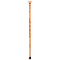 Brazos Walking Cane for Men and Women Handcrafted of Lightweight Wood and made in the USA,  Tan Oak, 37 Inches