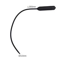 WUTTUAICCI 10 Frequencies Silicone Sounds for Men (Battery is Not Included) Sold only by TXY US (Color : Black, Size : 35.5mm0.55mm)