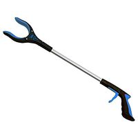 Reacher Grabber Tool, Zhengpin 90 Degree Rotating Foldable Grabber Reacher for Elderly, Lightweight Extra Long Handy Trash Claw Grabber, Reaching Assist Tool