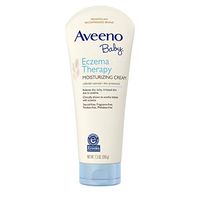 Aveeno Baby Eczema Therapy Moisturizing Cream with natural Colloidal Oatmeal and Dimethicone for Dry Skin and Baby Eczema Relief, 7.3 oz