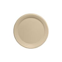 Dart 7PHQR 7 in Honey Laminated Foam Plate (Case of 1000)