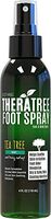 TheraTree Foot Spray for Shoe & Foot Odor with Tea Tree, Neem, MSM & Menthol for Soothing Skin Irritation. Great for Athletes.