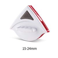 WDDH Double Side Magnetic Window Glass Cleaner,Glass Cleaning Brush Glass Wiper Household Cleaning Tools for High-rise and Car Glazed Windows with 15-24mm Thickness