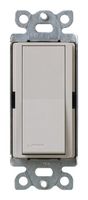 Lutron Claro On/Off Switch, 15-Amp, Single-Pole, SC-1PS-TP, Taupe