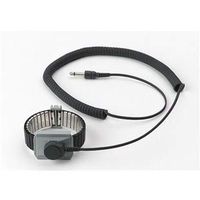 2381 - Metal Wrist Strap, SCS Division of Desco - Metal Wrist Strap with 5' Coil Cord, Small - Each