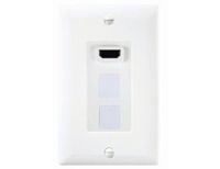 Legrand - On-Q WP1011LA PreConfigured HDMI 2Port Strap, Light Almond