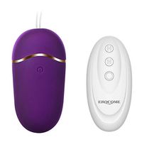 Qhufnng 12 Frequency Waterproof Novelty Toys with Remote Control Best Choices for Holidays USB Rechargeable Weaterproof Design for Parties Purple