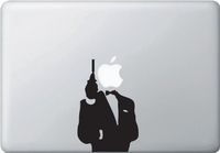 SPY / SECRET AGENT MAN - Macbook Vinyl Decal Sticker (13")