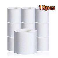 Heflashor Bamboo Toilet Paper, Bath Tissue, Eco Friendly Fast Dissolving Soft, Household Toilet Paper, 10/12 Rolls, 3-Ply Toilet Paper