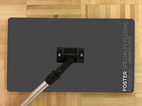 20" Microfiber Basketball Court Sweat MOP, Game Day Perspiration MOP