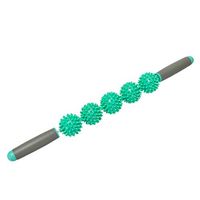 Cewtolkar Multifunction Muscle Relaxation Massage Stick Massage Roller Yoga Massage Stick Sports Equipment (Green)
