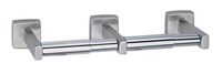 Bobrick 6867 Stainless Steel Surface-Mounted Toilet Tissue Dispenser, Satin Finish, 12-1/2" Width x 2" Height x 3-15/16" Projection