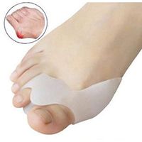 1Pair Bone Thumb Orthotic Orthopedic Silicone Big Toe Separator Bunion Corrector Pedicure Foot Care Tool