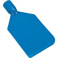 Vikan 70113 Blue Nylon Stiff Paddle Scraper, 6" L x 4.5" W Blade