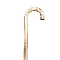 LFFME Solid Wood Walking Stick, 36" Natural Wooden Canes, Traditional Style Crutches with Rubber Tip, for Men and Women, for Disabled&Elderly