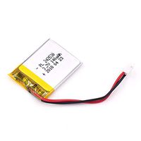 3.7V 140mAh 242530 Lipo Battery Rechargeable Lithium Polymer ion Battery Pack with JST Connector
