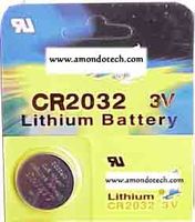 Lithium/Managaness Diooxide Coin Cells (CR2032)