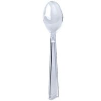 Party Dimensions Single Count Plastic Serving Spoon, Clear