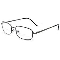 In Style Eyes Enda Middle Bifocal Reading Glasses Pewter 1.75