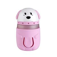 IMIKEYA Essential Oil Diffuser Aromatherapy Oil Diffuser Humidifier Mini Dog USB Changing for Home Office Baby (Pink)
