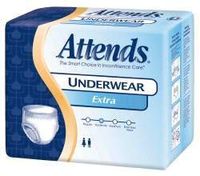 MCK25433100 - Adult Absorbent Underwear Attends Pull On X-Large Disposable Moderate Absorbency
