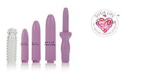 Basic Intimates 4 Sizes & Sleeve w/All Natural Cooling Lip Balm by Suga Lips