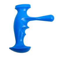 HealthAndYoga Trigger Point Pressure, Acupressure, Deep Tissue Massage Tool (Blue)