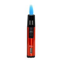 New Sleek Pen Duel Flame Double Torch by Jetline (Red)