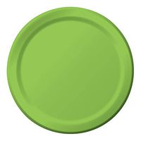 Creative Converting 24 Count Touch of Color Paper Dessert Plates, Fresh Lime (793123B)