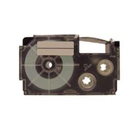 Label Printer Tape For CWL-300 - 9mm Tape, Black-On-Clear, 2 Pack